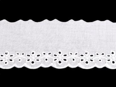 Wäschespitze aus Baumwolle Breite 50 mm